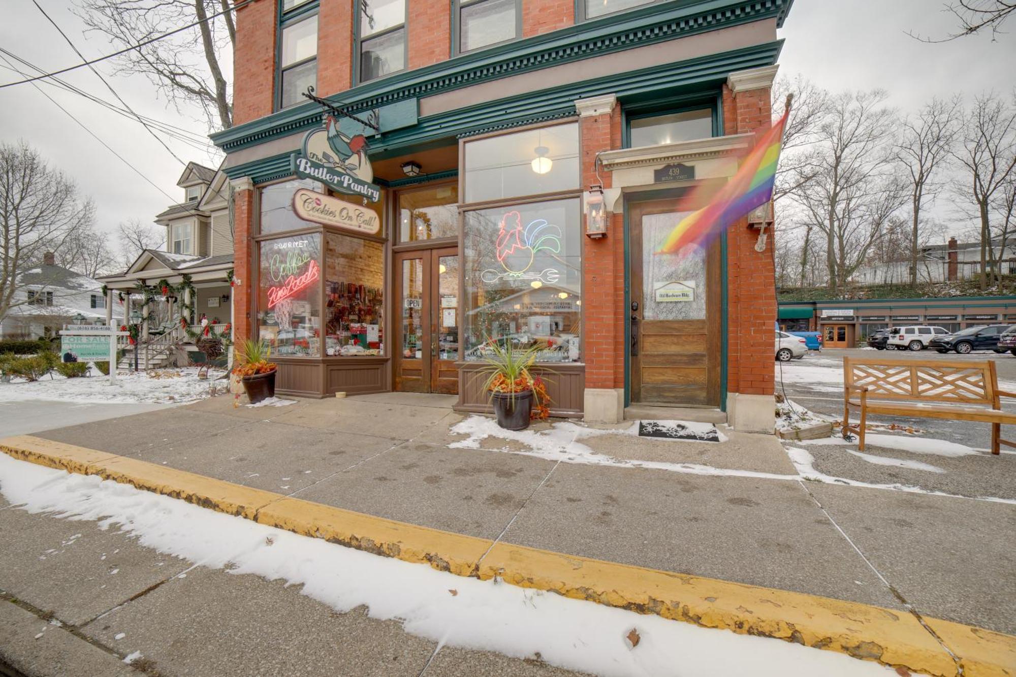 Walk To Water St And River Quaint Saugatuck Apt Bagian luar foto